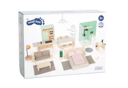Small foot - Teljes babaház bútor szett