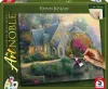Hegyekkel ölelt folyó (59710) 500 db Thomas Kinkade Kirakó - Schmidt Spiele