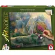 Hegyekkel ölelt folyó (59710) 500 db Thomas Kinkade Kirakó - Schmidt Spiele