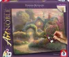 Rosebud Cottage (46165) festhető vászonkép Thomas Kinkade - Schmidt Spiele