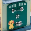 Montessori matató házikó 12 tevékenységgel és fényekkel TOPBRIGHT