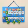 Mágneses szervező - Egy napom