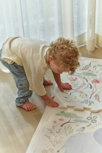 Little Dutch habszivacs puzzle játszószőnyeg 120x180 cm - Safari