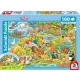 Állatok mindenhol gyerek kirakó 100 db - Schmidt Spiele