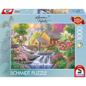 Csendesen csobogó patak Kirakó 1000 db - Schmidt Spiele