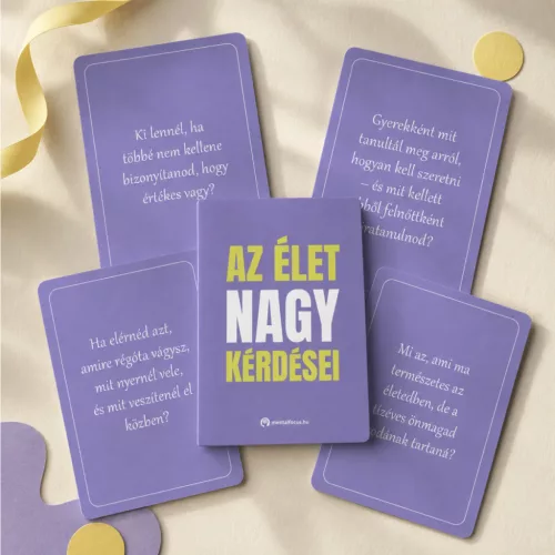Az élet nagy kérdései - beszélgetésindító kártyajáték