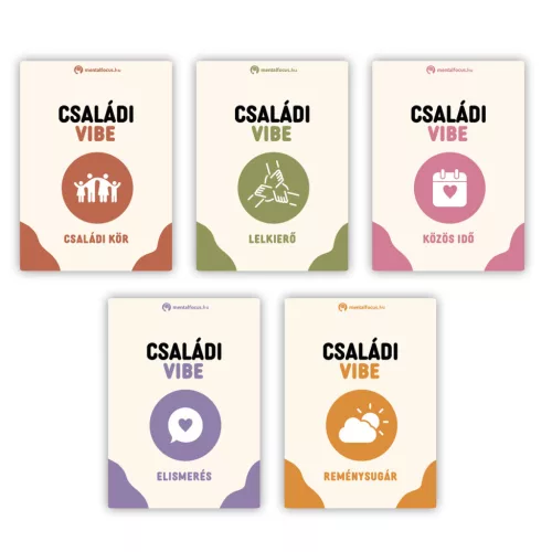 Családi Vibe - családi kártyajáték