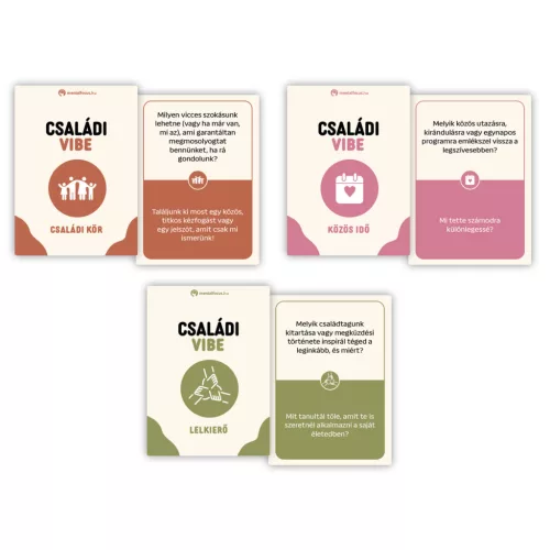Családi Vibe - családi kártyajáték