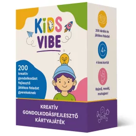 Kids Vibe - kreatív gondolkodásfejlesztő kártyajáték