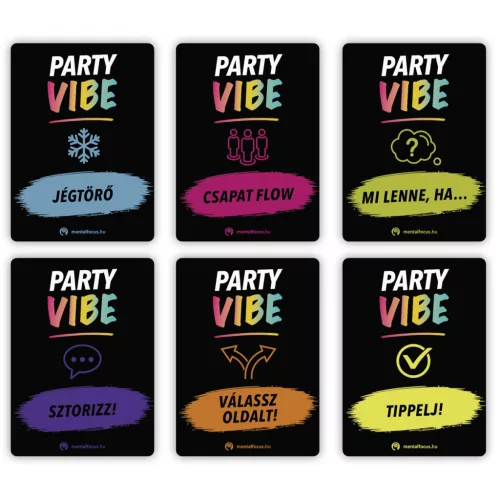 Party Vibe - szórakoztató kártyajáték