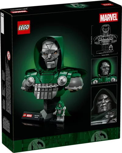 LEGO Super Heroes 76345 Dr Doom mellszobor