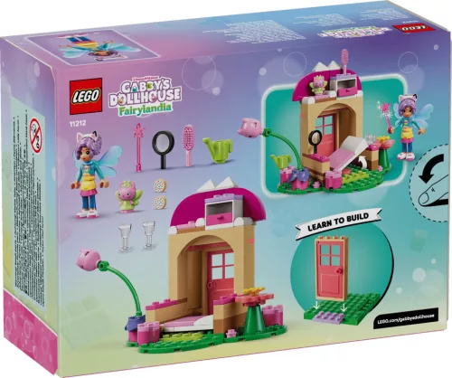 LEGO Gabbys Dollhouse 11212 Cicatündér kerti háza