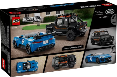 LEGO Speed Champions 77264 Jaguar és Land Rover