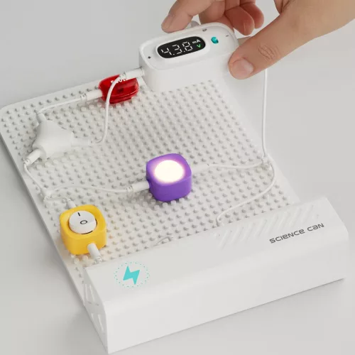 TOPBRIGHT - Science Can interaktív áramkörépítő tudományos játékkészlet