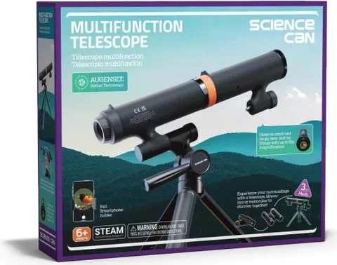 TOPBRIGHT - Science Can 3 az 1-ben természet felfedező távcső készlet