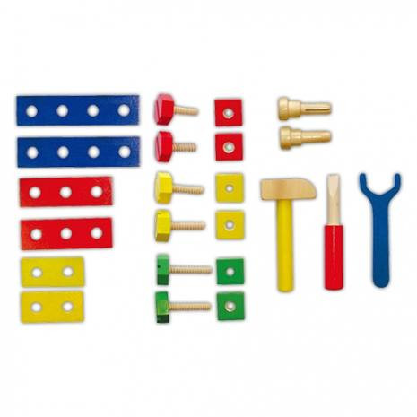 Fából készült szerszámos láda