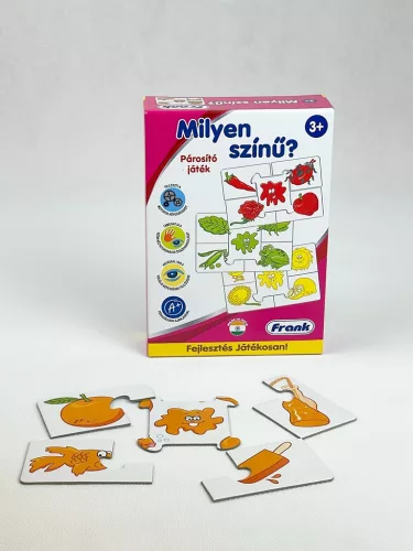 Milyen színű? - Készségfejlesztő párosítós játék