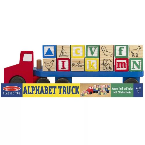 ABC betű kirakós kamion Melissa és Doug fajáték