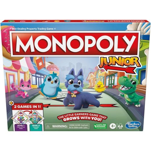 Monopoly Junior Monopoly társasjáték óvodásoknak