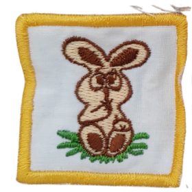 Ovis jel - Hímzett - Nyuszi