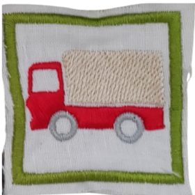 Ovis jel - Hímzett - Teherautó