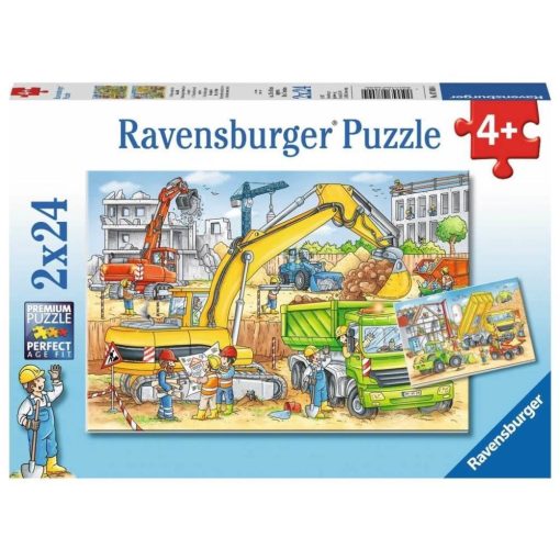 Az_épitkezesen_Ravensburger_puzzle_2x24_db-os_kirako