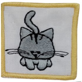 Ovis jel - Hímzett - Cica