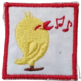 Ovis jel - Hímzett - Kismadár