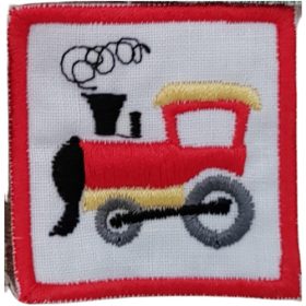 Ovis jel - Hímzett - Vonat