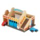 Automoso_es_garazs_Melissa_Doug_fa_jatekgarazs