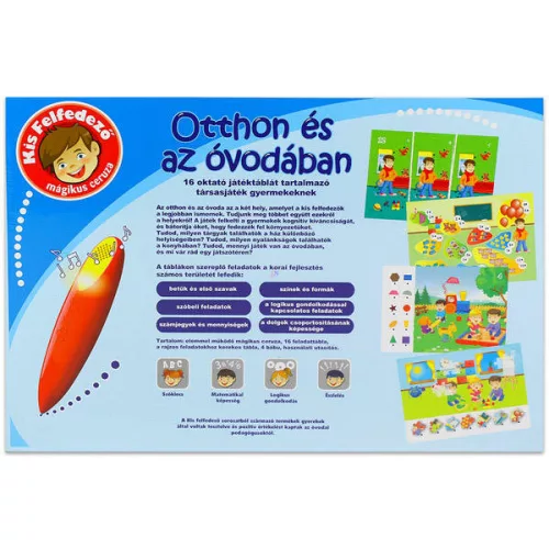 Otthon_es_az_ovoda_Trefl_oktato_tarsasjatek_varazs_tollal_Kis_felfedezo