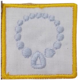 Ovis jel - Hímzett -  Gyöngysor