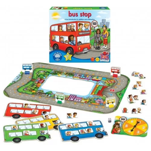 Orchard Toys- Buszmegálló - Logikai társasjáték -