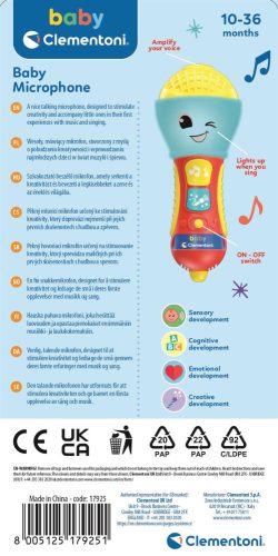 Első mikrofonom - Clementoni Baby