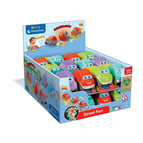 Bukfencező autó - Többféle színben -  Clementoni