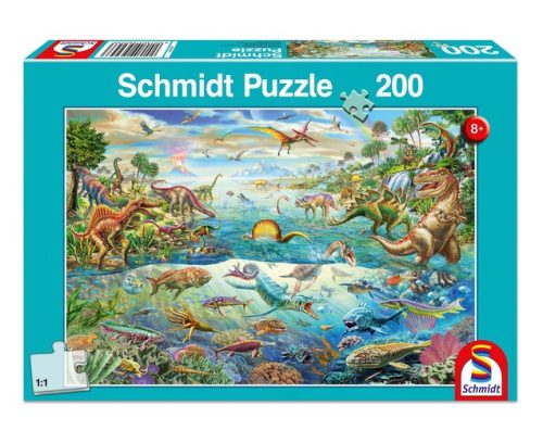 A_dinok_felfedezese_200_db-os_puzzle_Schmidt 