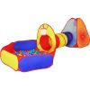 Iplay játszósátor szett medencével, alagúttal - 100 db labdával