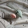 Petú Petú szilikon cumitartó hőlégballon- Zöld