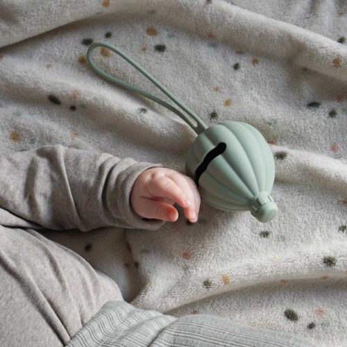 Petú Petú szilikon cumitartó hőlégballon- Zöld