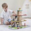 Parkoló 2 emeletes - Viga Toys