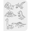 AMOS_uvegmatrica_festek_keszlet_6x10,5_ml_+_6_dinos_fenyvarazs_forma