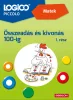 Számfogócska: Összeadás, kivonás 100-ig 1. rész Logico Piccolo - 978-963-294-904-8