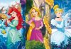 Clementoni- Disney hercegnők - 60 db-os maxi puzzle