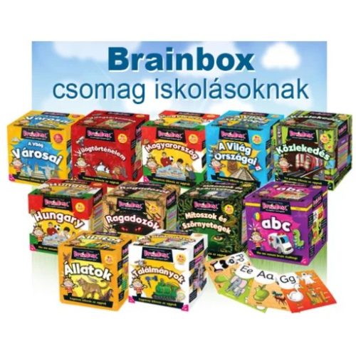 Brainbox csomag - Iskolásoknak -13 játék