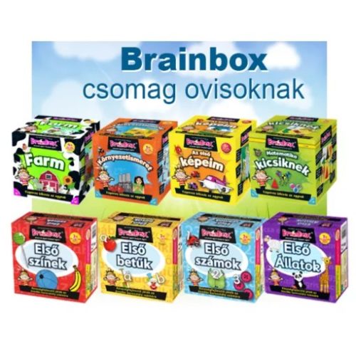Brainbox óvodás csomag - 10 játékkal