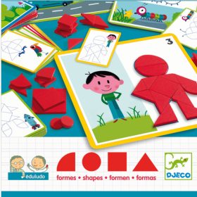 Djeco - Alakzatok és formák kirakó játék óvodásoknak