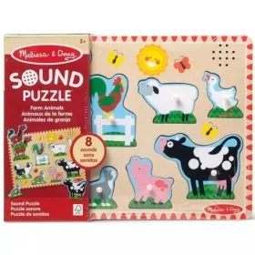 Hangos puzzle, Háziállatok Melissa & Doug kirakó