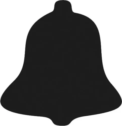 Cre Art formalyukasztó dekorgumihoz 25 mm, harang