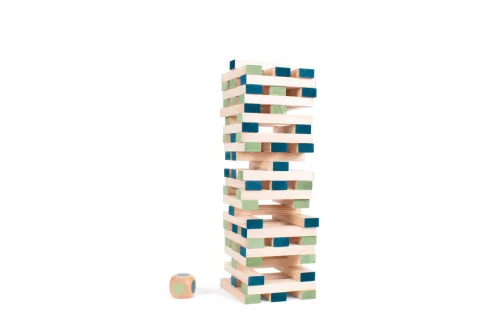 Jenga_Orias_leborulo_torony_vaszonzsakkal_BS_Toys