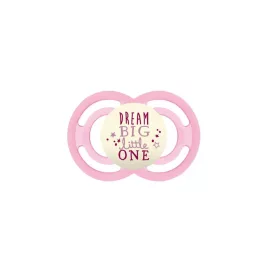   MAM Perfect éjszakai szilikon cumi 6h+ - Rózsaszín - Dream big